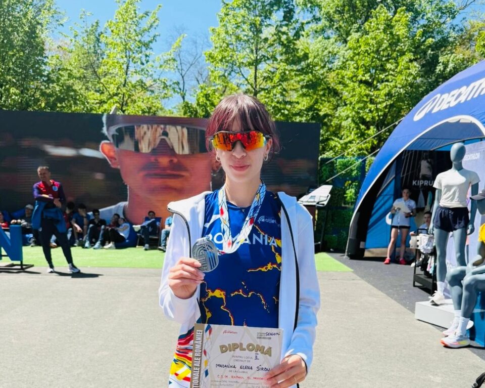 Câmpulungeanca Mădălina Sîrbu e vicecampioană națională la semimaraton