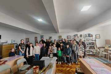 Activitățile Cercului de Arte Vizuale din cadrul Centrului pentru Tineret „Ecclesia 77” Ițcani, reluate în „Atelier 25”