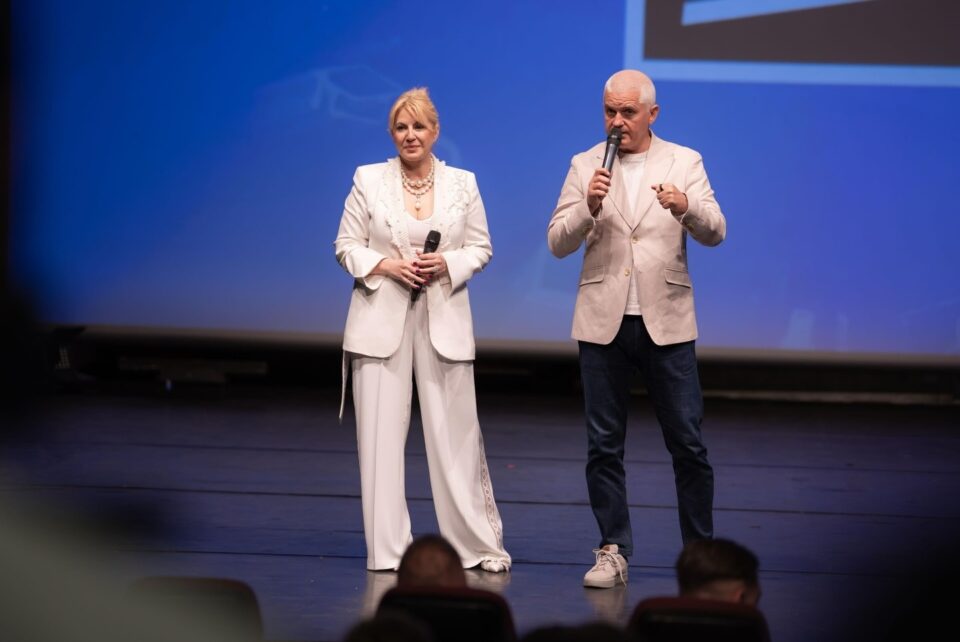 Virgil Ianțu și președinta fondatoare CONAF - Cristina Chiriac