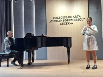 „Culori de primăvară”, recital de oboi în sala Auditorium „Ion Carp Fluerici”
