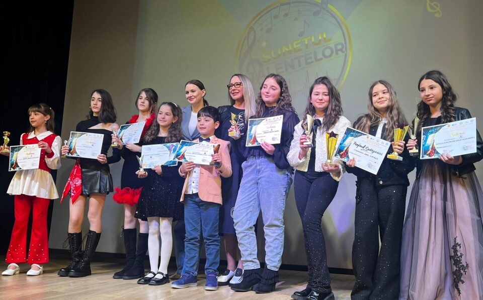Premianți ai Festivalului „Sunetul Talentelor”, la Auditorium „Joseph Schmidt”