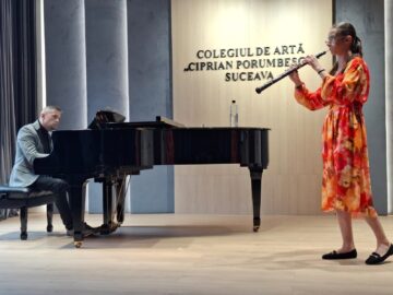 „Culori de primăvară”, recital de oboi în sala Auditorium „Ion Carp Fluerici”