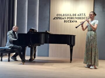 „Culori de primăvară”, recital de oboi în sala Auditorium „Ion Carp Fluerici”