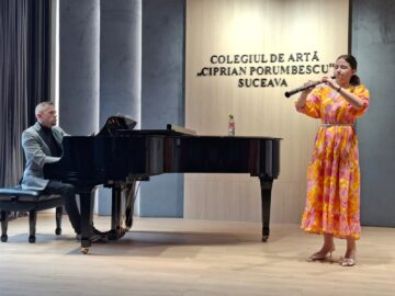 „Culori de primăvară”, recital de oboi în sala Auditorium „Ion Carp Fluerici”