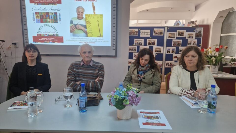 Lansarea cărții „Lumea arhetipală”, purtând semnătura cunoscutului artist și om de litere Constantin Severin