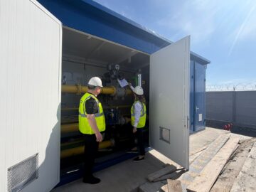 Primarul Gheorghe Fron anunță finalizarea stației de reglare-măsurare pentru noua rețea de gaze naturale din Cornu Luncii și Rădășeni