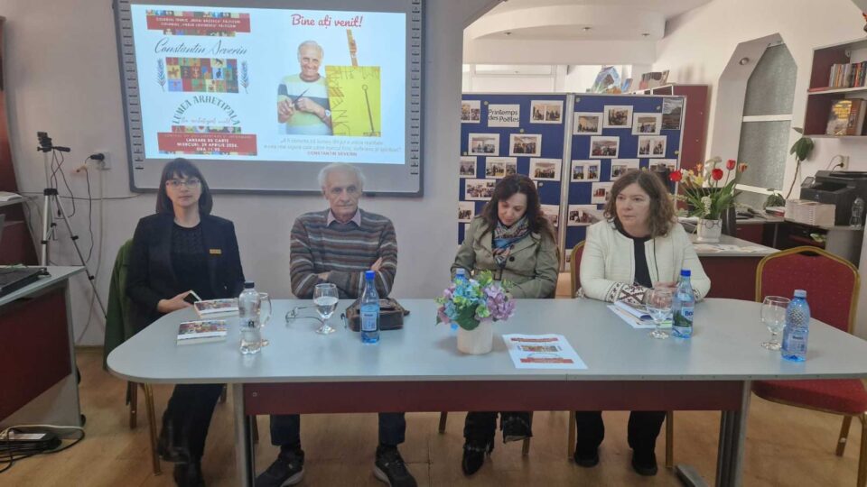 Lansarea cărții „Lumea arhetipală”, purtând semnătura cunoscutului artist și om de litere Constantin Severin