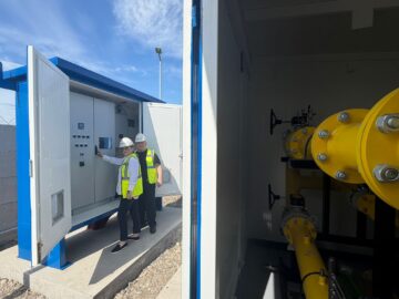 Primarul Gheorghe Fron anunță finalizarea stației de reglare-măsurare pentru noua rețea de gaze naturale din Cornu Luncii și Rădășeni