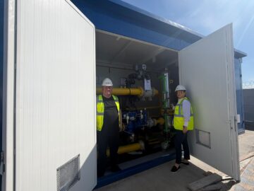 Primarul Gheorghe Fron anunță finalizarea stației de reglare-măsurare pentru noua rețea de gaze naturale din Cornu Luncii și Rădășeni