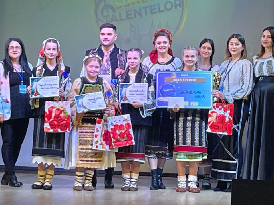 Tânăra artistă Agata Zugravu a câștigat trofeul Festivalului „Sunetul Talentelor”
