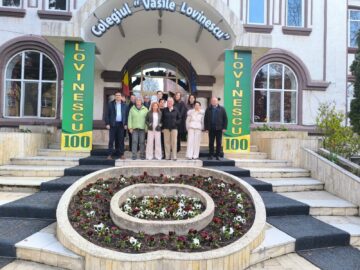 Colegiul „Vasile Lovinescu” a dat startul parteneriatului cu Istituto d’Instruzione Superiore „B. Vittone”, din Chieri