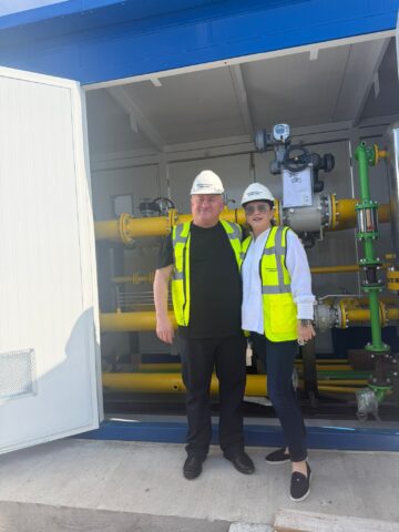 Primarul Gheorghe Fron anunță finalizarea stației de reglare-măsurare pentru noua rețea de gaze naturale din Cornu Luncii și Rădășeni