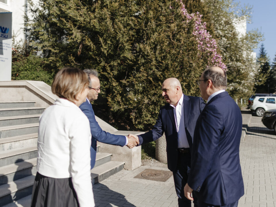 Ilie Bolojan si Mihai Dimian la USV