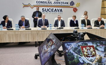 Moment istoric la Suceava. Au fost semnate contractele pentru autostrada A7 Pașcani – Suceava, în prezența premierului Ilie Bolojan și a președintelui CJ, Gheorghe Șoldan