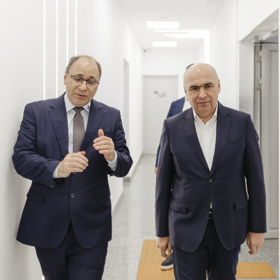 Ilie Bolojan si Mihai Dimian la USV