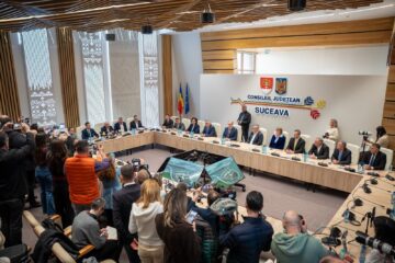 Șoldan după semnarea contractelor pentru autostrada A7 Pașcani – Suceava: „Județul se dezvoltă prin cele mai mari proiecte din istoria lui”