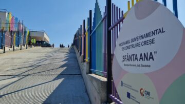Lucrările la creșa modernă, de 110 locuri, care va fi dată în folosință în toamnă în Burdujeni, recepționate de premierul Ilie Bolojan