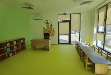 Lucrările la creșa modernă, de 110 locuri, care va fi dată în folosință în toamnă în Burdujeni, recepționate de premierul Ilie Bolojan