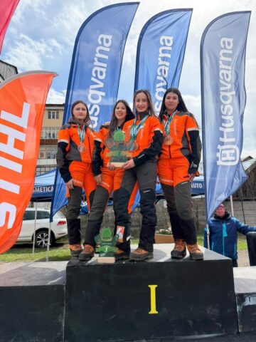 Calificare la Campionatul European din Austria pentru elevii silvicultori de la Câmpulung