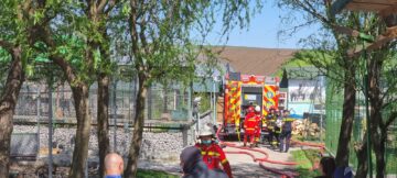 Ligrul de la Zaharești, mort în incendiu, Șoimaru luat cu ambulanța la spital