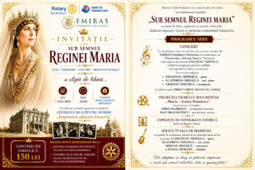 Documentarul „Maria, Inima României”, expoziție dedicată Reginei Maria și concert simfonic, joi, la Teatrul „Mihai Eminescu” Botoșani