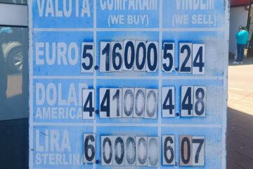 Cursul valutar e în picaj. Leul se depreciază serios în fața monedei euro