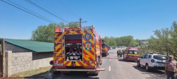 Ligrul de la Zaharești, mort în incendiu, Șoimaru luat cu ambulanța la spital