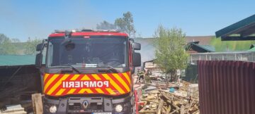 Ligrul de la Zaharești, mort în incendiu, Șoimaru luat cu ambulanța la spital