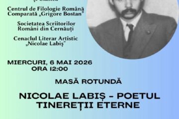 „Nicolae Labiș – poetul tinereții eterne”, conferință, la Cernăuți