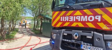 Ligrul de la Zaharești, mort în incendiu, Șoimaru luat cu ambulanța la spital