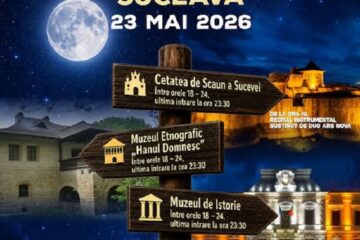 Intrare liberă la patru muzee și la Cetatea de Scaun a Sucevei, în „Noaptea Muzeelor”, în municipiul Suceava