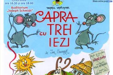 Teatru pentru copii ”Capra cu trei iezi”, miercuri, la Universitate