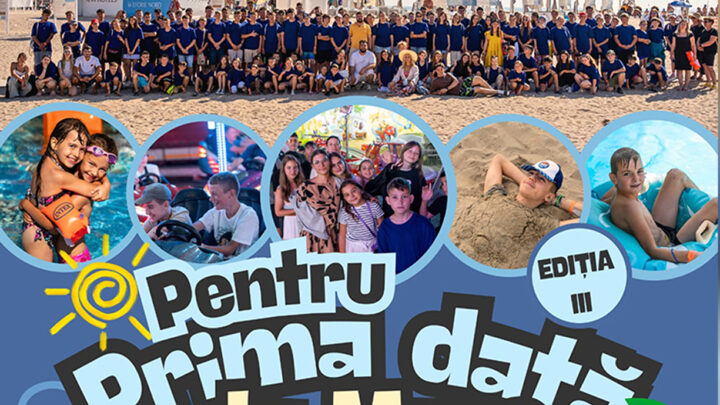 „Pentru prima dată la mare” – ediția a III-a. O nouă șansă la bucurie pentru copiii care nu au văzut niciodată marea