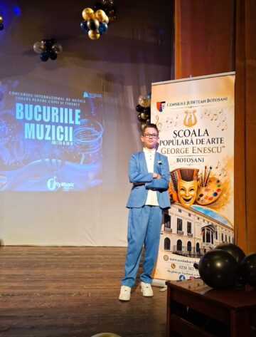 Distincții pentru elevi suceveni, la concursul „Bucuriile Muzicii”, ediția a IX-a, desfășurat la Botoșani