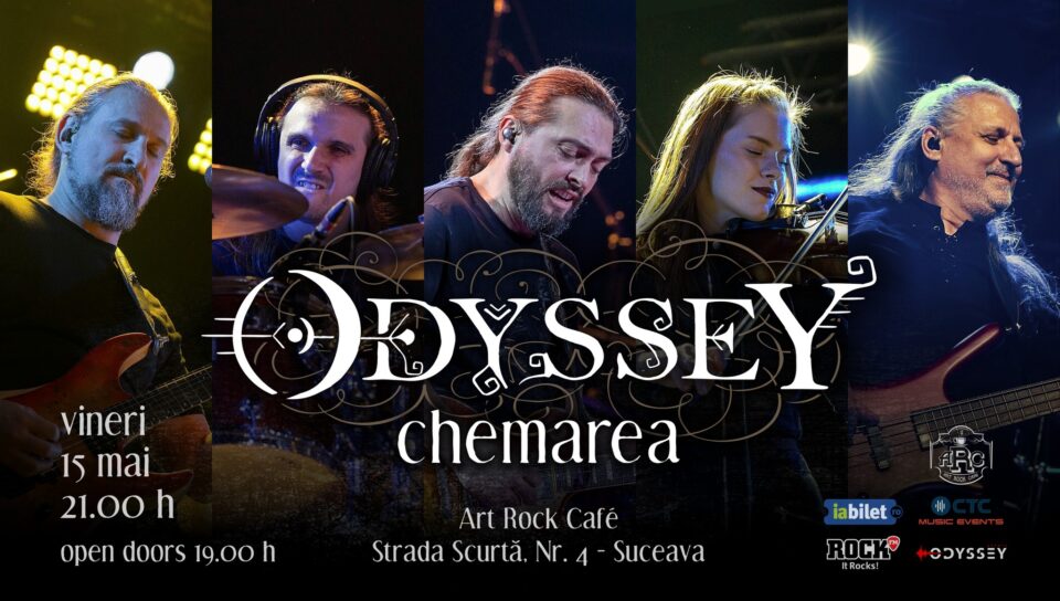 Odyssey va concerta, vineri, la Art Rock Cafe Suceava