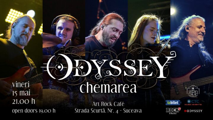 Odyssey va concerta, vineri, la Art Rock Cafe Suceava