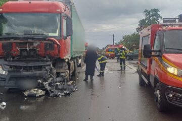 Accident rutier la Ilișești Accident rutier la Ilișești