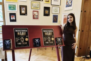 Giulia Haidău, elevă la Colegiul „Eudoxiu Hurmuzachi” Rădăuți, și-a făcut debutul literar cu romanul „Încuietoarea Mării”