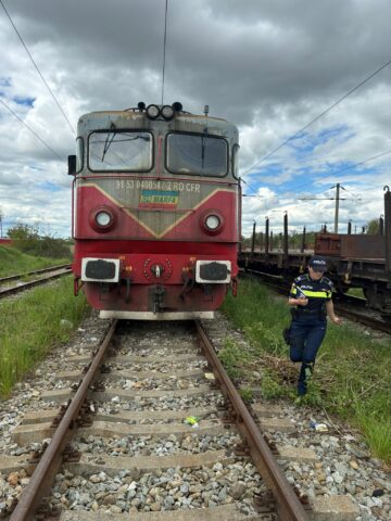 Polițiștii de la Transporturi au verificat peste 300 de vagoane de marfă