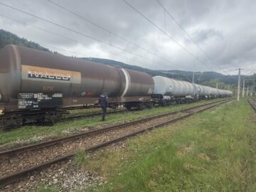 Polițiștii de la Transporturi au verificat peste 300 de vagoane de marfă