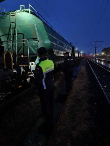 Polițiștii de la Transporturi au verificat peste 300 de vagoane de marfă