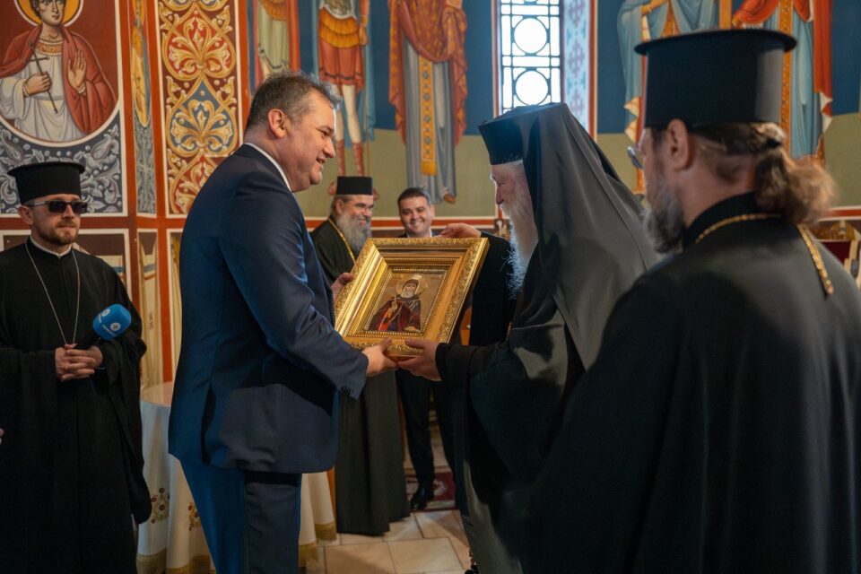 Oficialii au mers să vadă lucrările de restaurare și reabilitare de la Mănăstirea Sfântul Ioan cel Nou de la Suceava