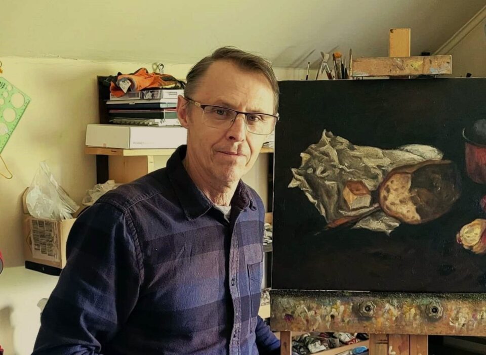 Expoziția de pictură „Melancolice”, semnată de artistul David Croitor, la Casa de Cultură Vatra Dornei
