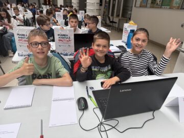120 de copii din județ au participat la competiția „Marea Aventură Digitală”, organizată de Logiscool Suceava