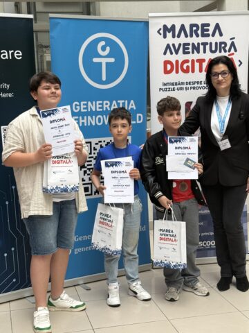 120 de copii din județ au participat la competiția „Marea Aventură Digitală”, organizată de Logiscool Suceava