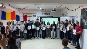 Conexiuni culturale între Rădăuți și Mortagne-sur-Sèvre: „Ouvertures sur le monde”, la Colegiul „Andronic Motrescu”