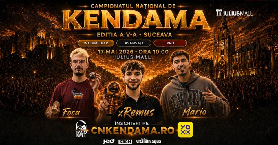 Campionatul Național de Kendama, ediția a V-a, la Iulius Mall Suceava