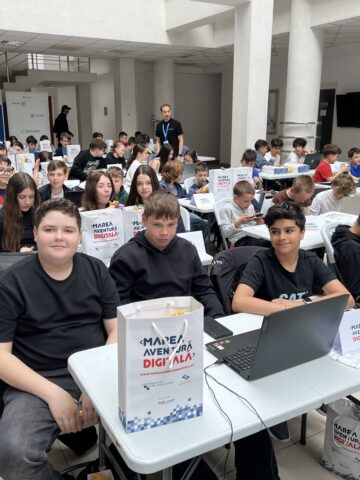 120 de copii din județ au participat la competiția „Marea Aventură Digitală”, organizată de Logiscool Suceava