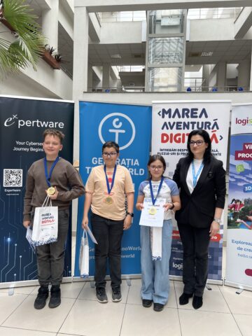 120 de copii din județ au participat la competiția „Marea Aventură Digitală”, organizată de Logiscool Suceava