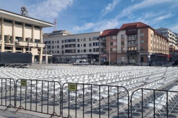 Amplă manifestare cultural-religioasă în centrul Sucevei, pentru susținerea unei familii care se luptă să-și recupereze doi copii